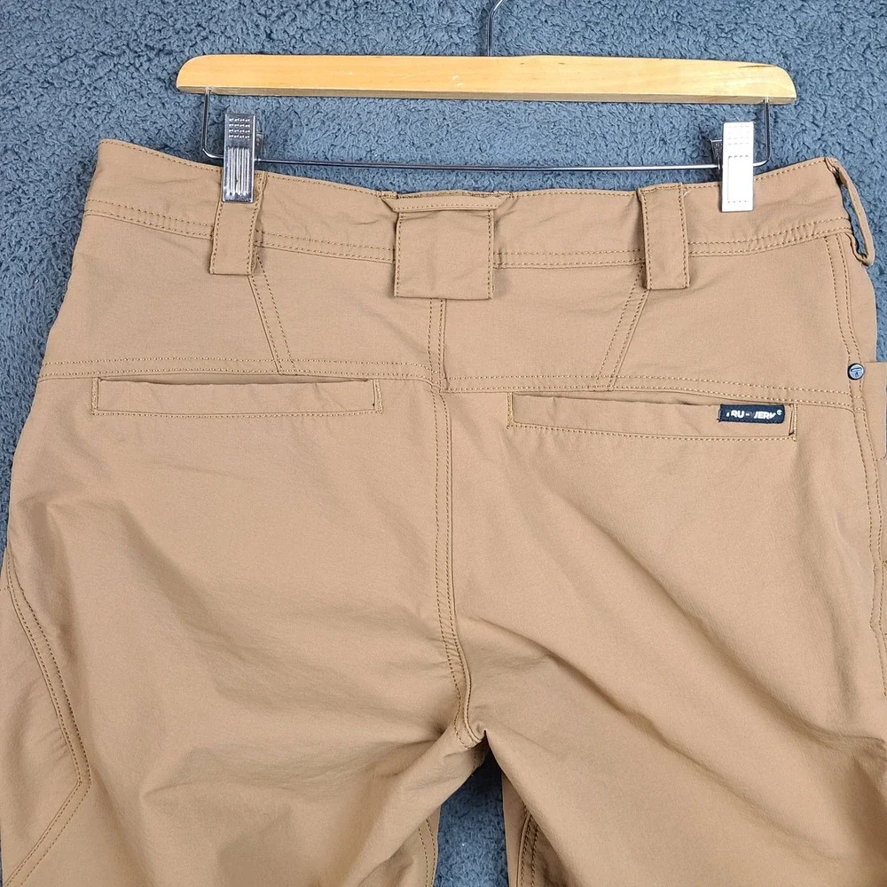 Truewerk T2 Werkpant Mens 32x32 Sand Tan Technical Work Pants Stretch Utility